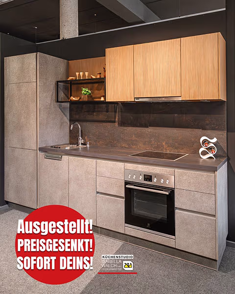 Küchenstudio Isabella Walch - Austellungsküchen, preisgesenkt, sofort deins