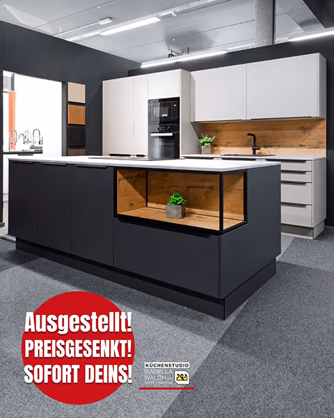 Küchenstudio Isabella Walch - Austellungsküchen, preisgesenkt, sofort deins